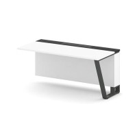 Steel Meet KMK-PR.B.SPZO-16(R) (Белый бриллиант/Графит/Антрацит) Завершающий модуль