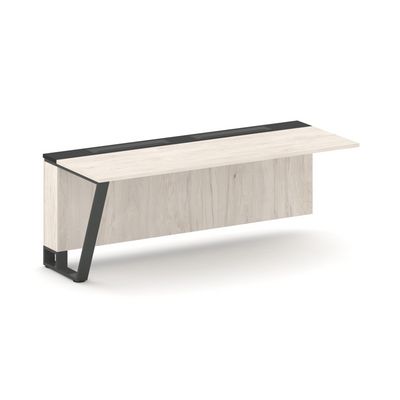 Steel Meet KMK-PR.B.SPZO-20(L) (Денвер светлый/Графит/Антрацит) Завершающий модуль