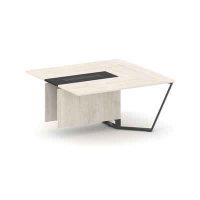 Steel Meet KMK-PR.B.SPZW-16 (Денвер светлый/Графит/Антрацит) Завершающий модуль L=1600