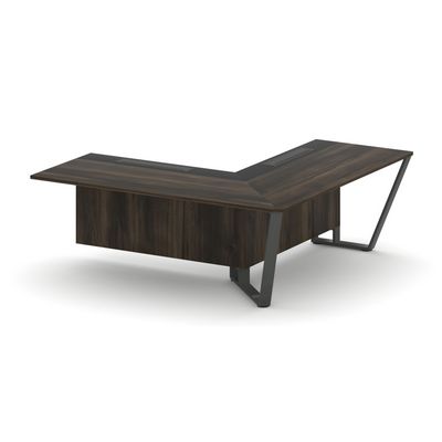 Steel Meet KMK-PR.B.SPZOU-20(R) (Дуб мали/Графит/Антрацит) Завершающий угловой модуль правый