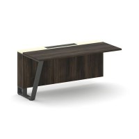 Steel Meet KM-PR.B.SPZO-16(L) (Дуб мали/Ваниль/Антрацит) Завершающий модуль