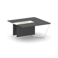 Steel Meet KMK-PR.B.SPZW-16 (Антрацит/Ваниль/Белый) Завершающий модуль L=1600