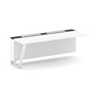 Steel Meet KMK-PR.B.SPZO-20(L) (Белый бриллиант/Графит/Белый) Завершающий модуль