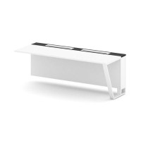 Steel Meet KMK-PR.B.SPZO-20(R) (Белый бриллиант/Графит/Белый) Завершающий модуль