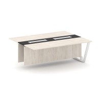 Steel Meet KM-PR.B.SPPW-20 (Денвер светлый/Графит/Белый) Проходной модуль L=2000