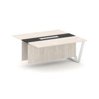 Steel Meet KMK-PR.B.SPPW-16 (Денвер светлый/Графит/Белый) Проходной модуль L=1600