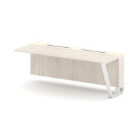 Steel Meet KM-PR.B.SPZO-20(R) (Денвер светлый/Ваниль/Белый) Завершающий модуль