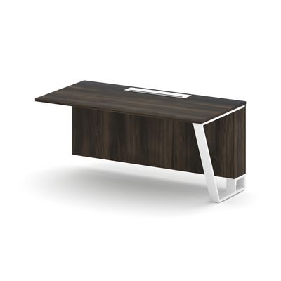 Steel Meet KM-PR.B.SPZO-16(R) (Дуб мали/Графит/Белый) Завершающий модуль