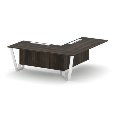 Steel Meet KMK-PR.B.SPPOU-20(R) (Дуб мали/Графит/Белый) Проходной угловой модуль правый