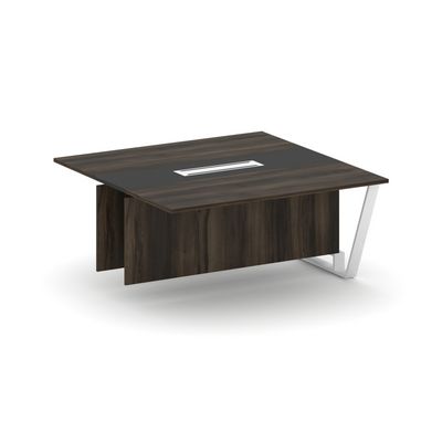 Стил Мит KMK-PR.B.SPPW-16 (Дуб мали/Графит/Белый) Проходной модуль L=1600