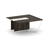 Steel Meet KMK-PR.B.SPZW-16 (Дуб мали/Ваниль/Белый) Завершающий модуль L=1600