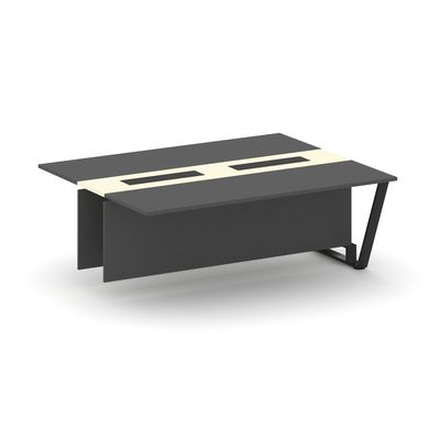 Steel Meet KM-PR.B.SPPW-20 (Антрацит/Ваниль/Черный) Проходной модуль L=2000