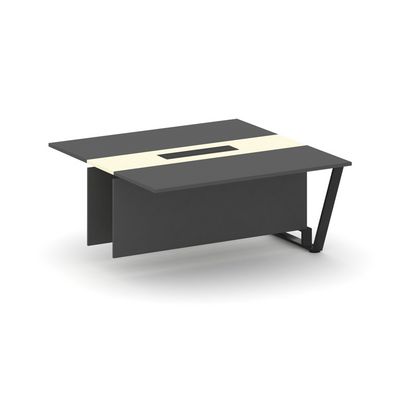 Steel Meet KMK-PR.B.SPPW-16 (Антрацит/Ваниль/Черный) Проходной модуль L=1600