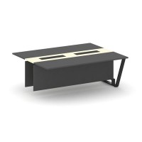 Steel Meet KMK-PR.B.SPPW-20 (Антрацит/Ваниль/Черный) Проходной модуль L=2000