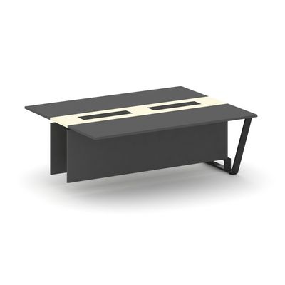 Steel Meet KMK-PR.B.SPPW-20 (Антрацит/Ваниль/Черный) Проходной модуль L=2000