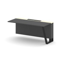 Steel Meet KMK-PR.B.SPZO-16(R) (Антрацит/Ваниль/Черный) Завершающий модуль