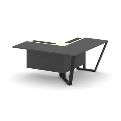 Стил Мит KMK-PR.B.SPZOU-16(R) (Антрацит/Ваниль/Черный) Завершающий угловой модуль правый