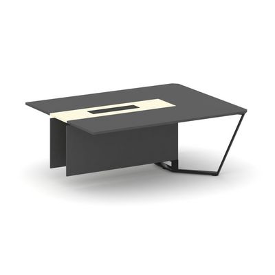 Steel Meet KMK-PR.B.SPZW-20 (Антрацит/Ваниль/Черный) Завершающий модуль L=2000