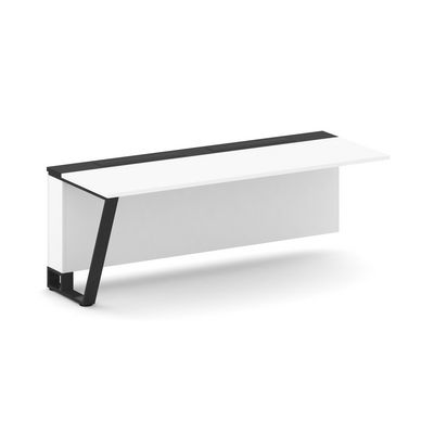 Steel Meet KM-PR.B.SPZO-20(L) (Белый бриллиант/Графит/Черный) Завершающий модуль