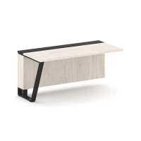 Steel Meet KM-PR.B.SPZO-16(L) (Денвер светлый/Графит/Черный) Завершающий модуль