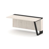 Steel Meet KM-PR.B.SPZO-16(R) (Денвер светлый/Графит/Черный) Завершающий модуль