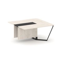 Steel Meet KMK-PR.B.SPZW-16 (Денвер светлый/Графит/Черный) Завершающий модуль L=1600