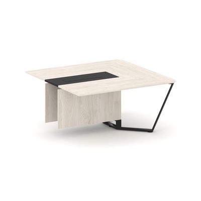 Steel Meet KMK-PR.B.SPZW-16 (Денвер светлый/Графит/Черный) Завершающий модуль L=1600