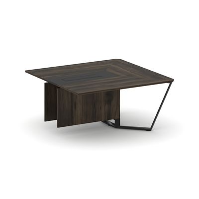 Steel Meet KMK-PR.B.SPZW-16 (Дуб мали/Графит/Черный) Завершающий модуль L=1600