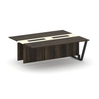 Steel Meet KM-PR.B.SPPW-20 (Дуб мали/Ваниль/Черный) Проходной модуль L=2000