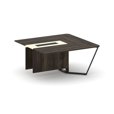 Steel Meet KM-PR.B.SPZW-16 (Дуб мали/Ваниль/Черный) Завершающий модуль L=1600