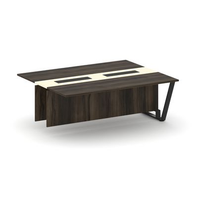 Steel Meet KMK-PR.B.SPPW-20 (Дуб мали/Ваниль/Черный) Проходной модуль L=2000