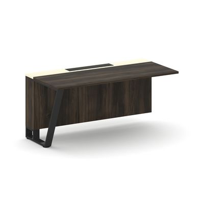 Steel Meet KMK-PR.B.SPZO-16(L) (Дуб мали/Ваниль/Черный) Завершающий модуль