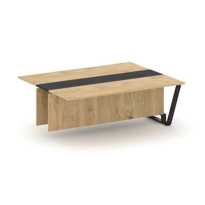 Steel Meet KM-PR.B.SPPW-20 (Тиквуд светлый/Графит/Черный) Проходной модуль L=2000