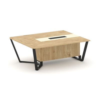 Steel Meet KMK-PR.B.SPNW-20 (Тиквуд светлый/Ваниль/Черный) Начальный модуль L=2000