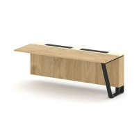 Steel Meet KMK-PR.B.SPZO-20(R) (Тиквуд светлый/Ваниль/Черный) Завершающий модуль