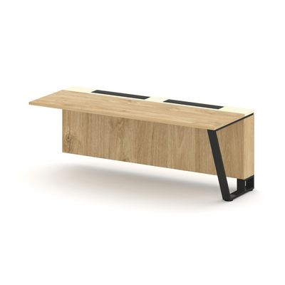 Steel Meet KMK-PR.B.SPZO-20(R) (Тиквуд светлый/Ваниль/Черный) Завершающий модуль