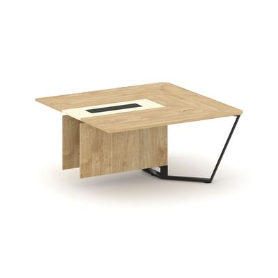 Steel Meet KMK-PR.B.SPZW-16 (Тиквуд светлый/Ваниль/Черный) Завершающий модуль L=1600