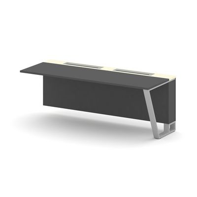 Steel Meet KMK-PR.B.SPZO-20(R) (Антрацит/Ваниль/Серый) Завершающий модуль