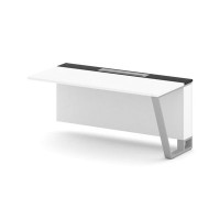 Steel Meet KMK-PR.B.SPZO-16(R) (Белый бриллиант/Графит/Серый) Завершающий модуль