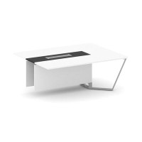 Steel Meet KMK-PR.B.SPZW-20 (Белый бриллиант/Графит/Серый) Завершающий модуль L=2000