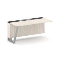 Steel Meet KM-PR.B.SPZO-16(L) (Денвер светлый/Графит/Серый) Завершающий модуль