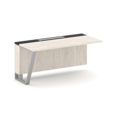 Steel Meet KM-PR.B.SPZO-16(L) (Денвер светлый/Графит/Серый) Завершающий модуль