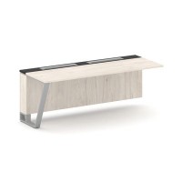 Steel Meet KM-PR.B.SPZO-20(L) (Денвер светлый/Графит/Серый) Завершающий модуль