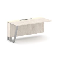 Steel Meet KM-PR.B.SPZO-16(L) (Денвер светлый/Ваниль/Серый) Завершающий модуль