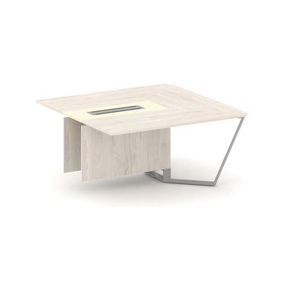 Steel Meet KM-PR.B.SPZW-16 (Денвер светлый/Ваниль/Серый) Завершающий модуль L=1600