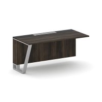 Steel Meet KM-PR.B.SPZO-16(L) (Дуб мали/Графит/Серый) Завершающий модуль