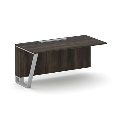 Steel Meet KM-PR.B.SPZO-16(L) (Дуб мали/Графит/Серый) Завершающий модуль