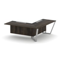 Steel Meet KMK-PR.B.SPZOU-20(R) (Дуб мали/Графит/Серый) Завершающий угловой модуль правый