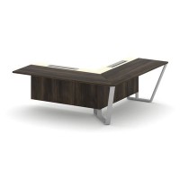 Steel Meet KM-PR.B.SPZOU-20(R) (Дуб мали/Ваниль/Серый) Завершающий угловой модуль правый