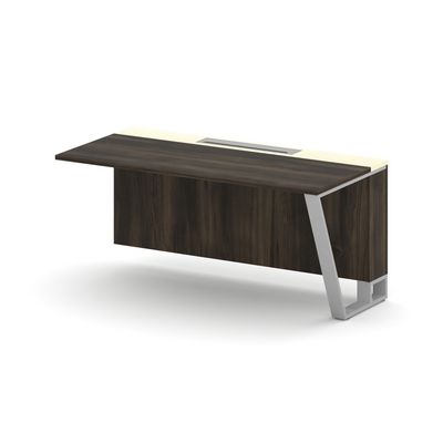 Steel Meet KMK-PR.B.SPZO-16(R) (Дуб мали/Ваниль/Серый) Завершающий модуль